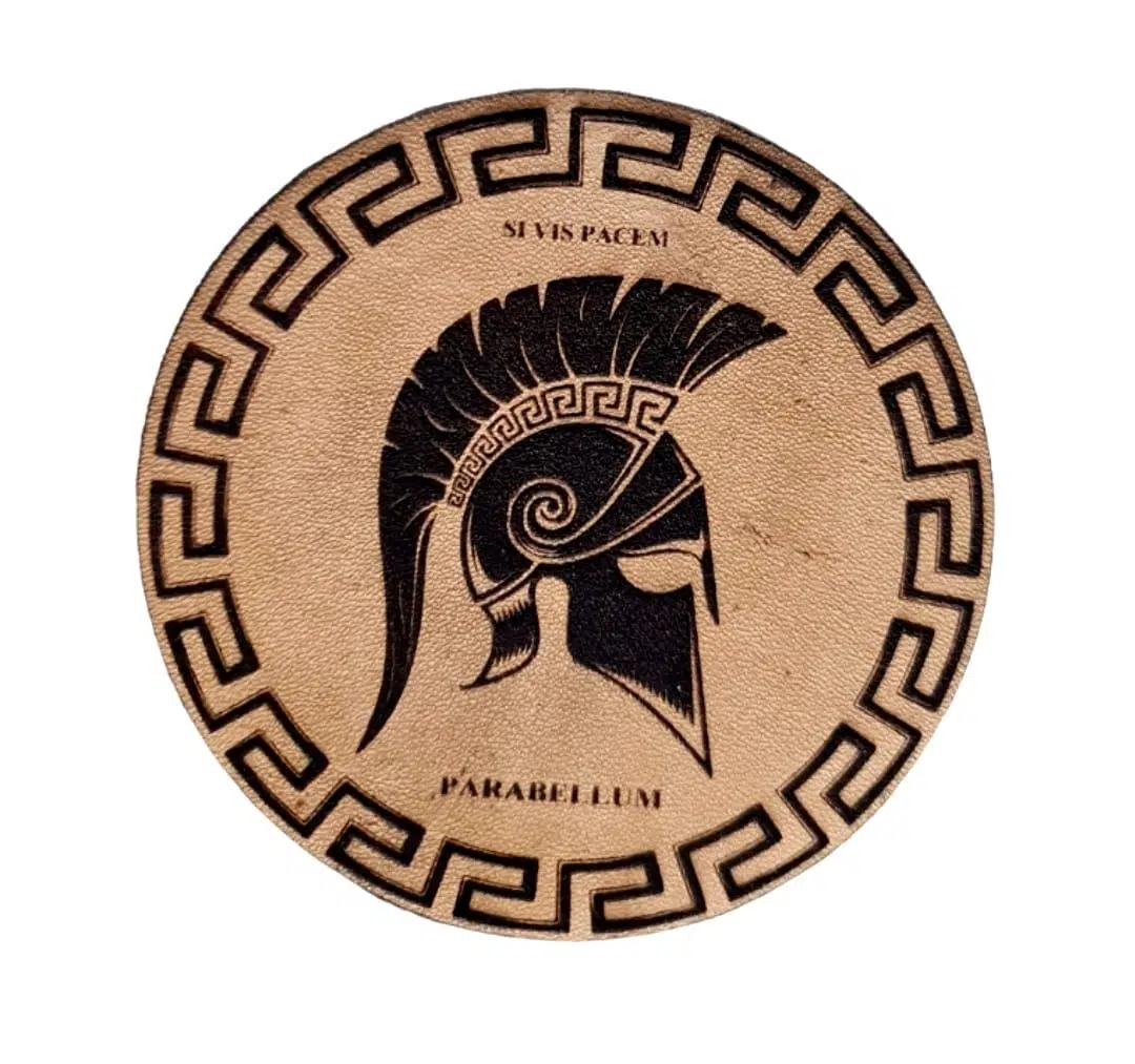 SI VIS PACEM PARABELLUM Deri PEÇ - Arma - Askeri Patch