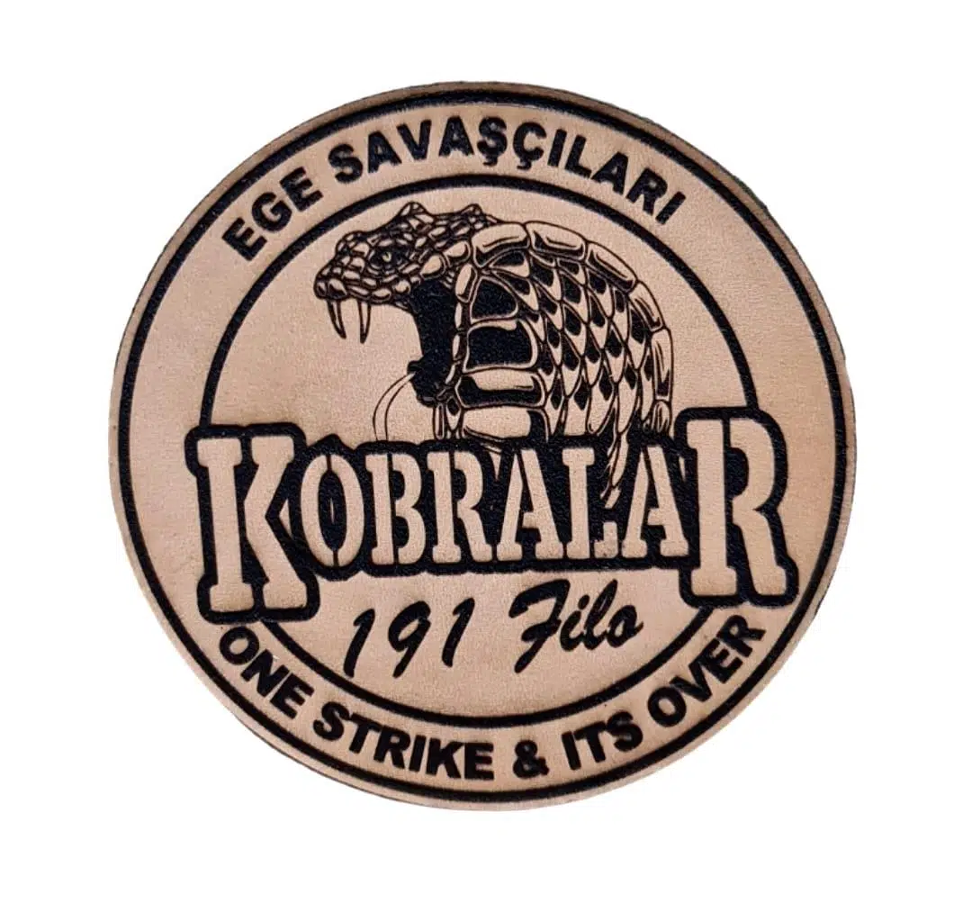 191 FİLO EGE SAVAŞÇILARI Deri PEÇ - Arma - Askeri Patch