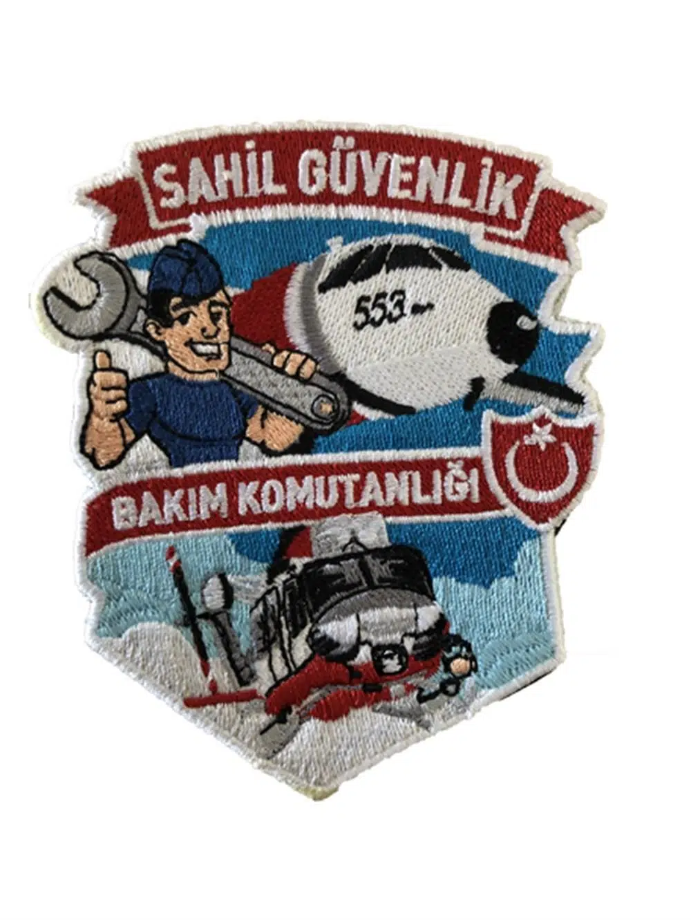 SAHİL GÜVENLİK PEÇ - Arma - Askeri Patch