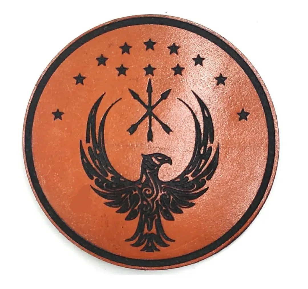 ADİGE - ÇERKES Deri PEÇ- Arma - Patch
