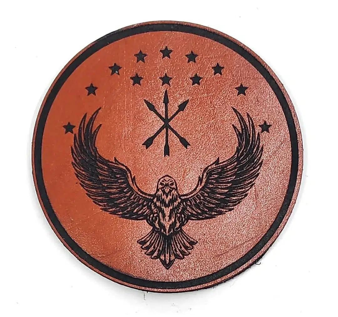 ADİGE - ÇERKES Deri PEÇ- Arma - Patch