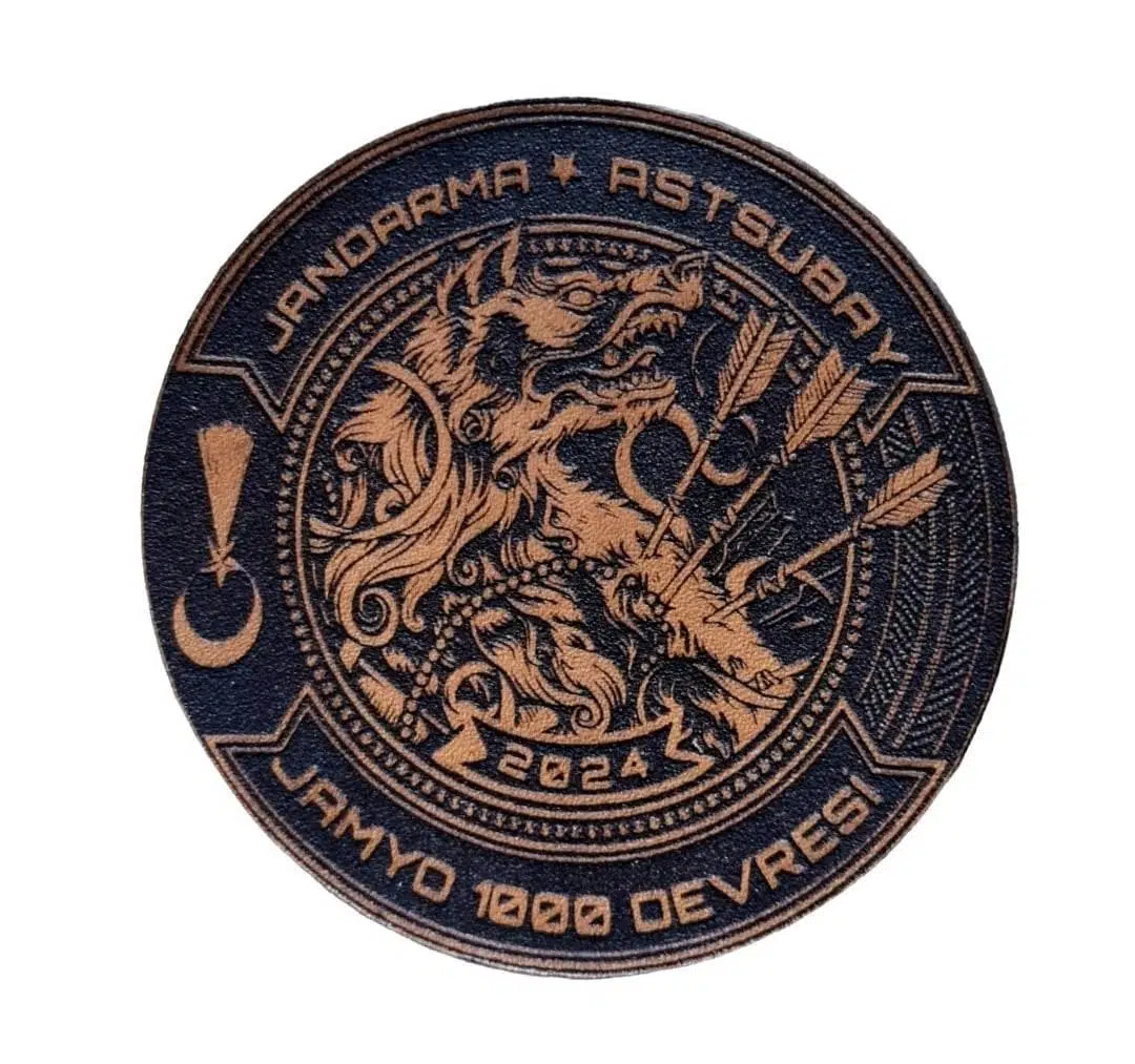 JAMYO 2024 DEVRESİ Deri PEÇ - JAMYO Leather Patch