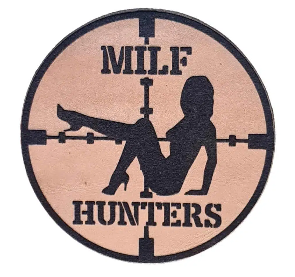 MILF HUNTER Deri PEÇ - Arma - Leather Patch