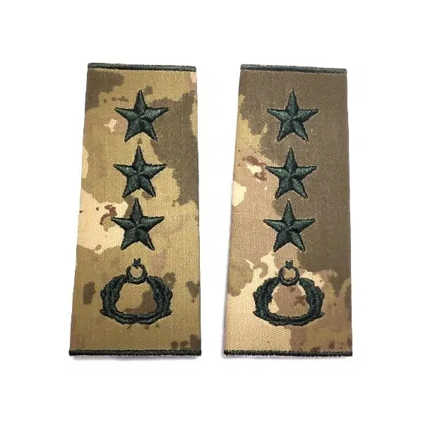 Albay Kamuflaj Rütbe (Kara Kuvvetleri Yeni Kamuflaj )