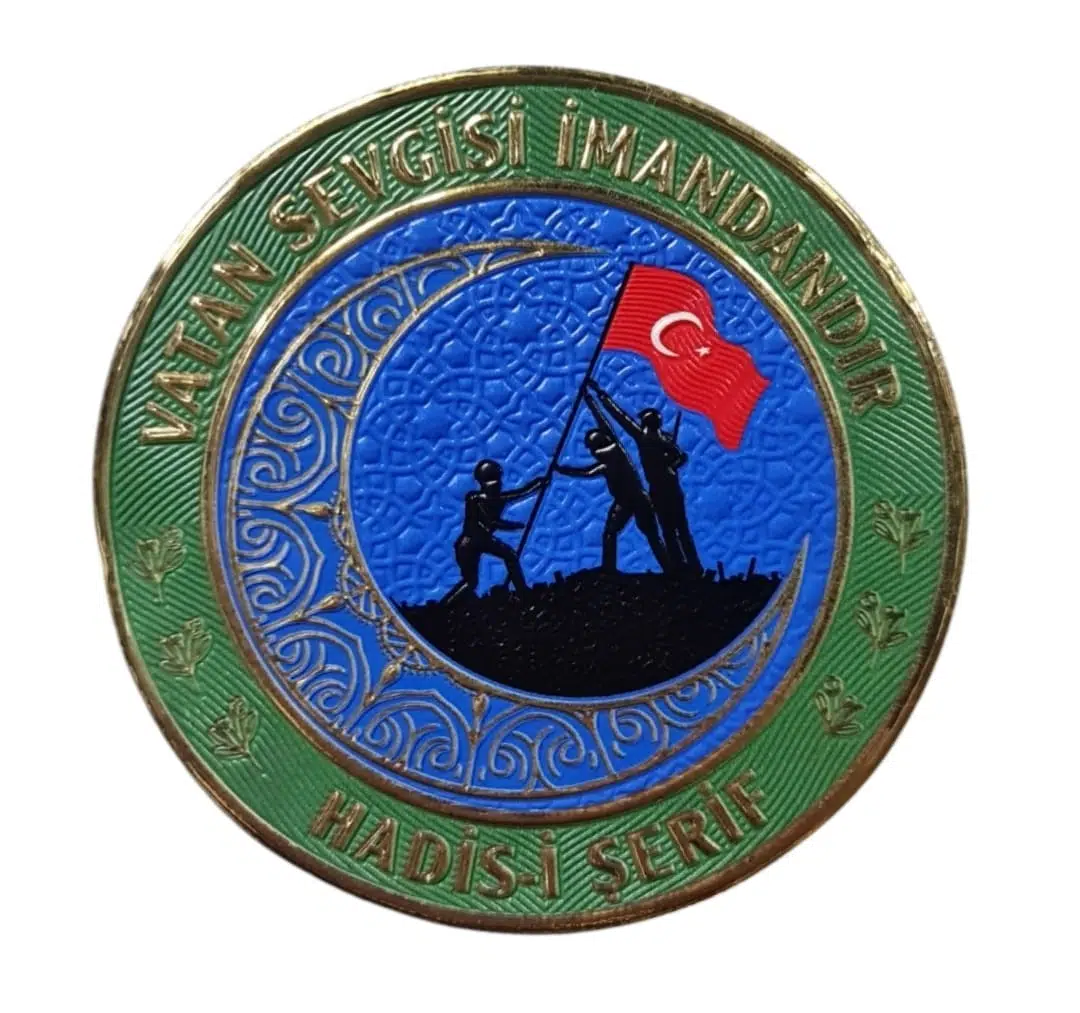 ASKER PEÇ - VATAN SEVGİSİ İMANDANDIR - Arma - TPU Patch