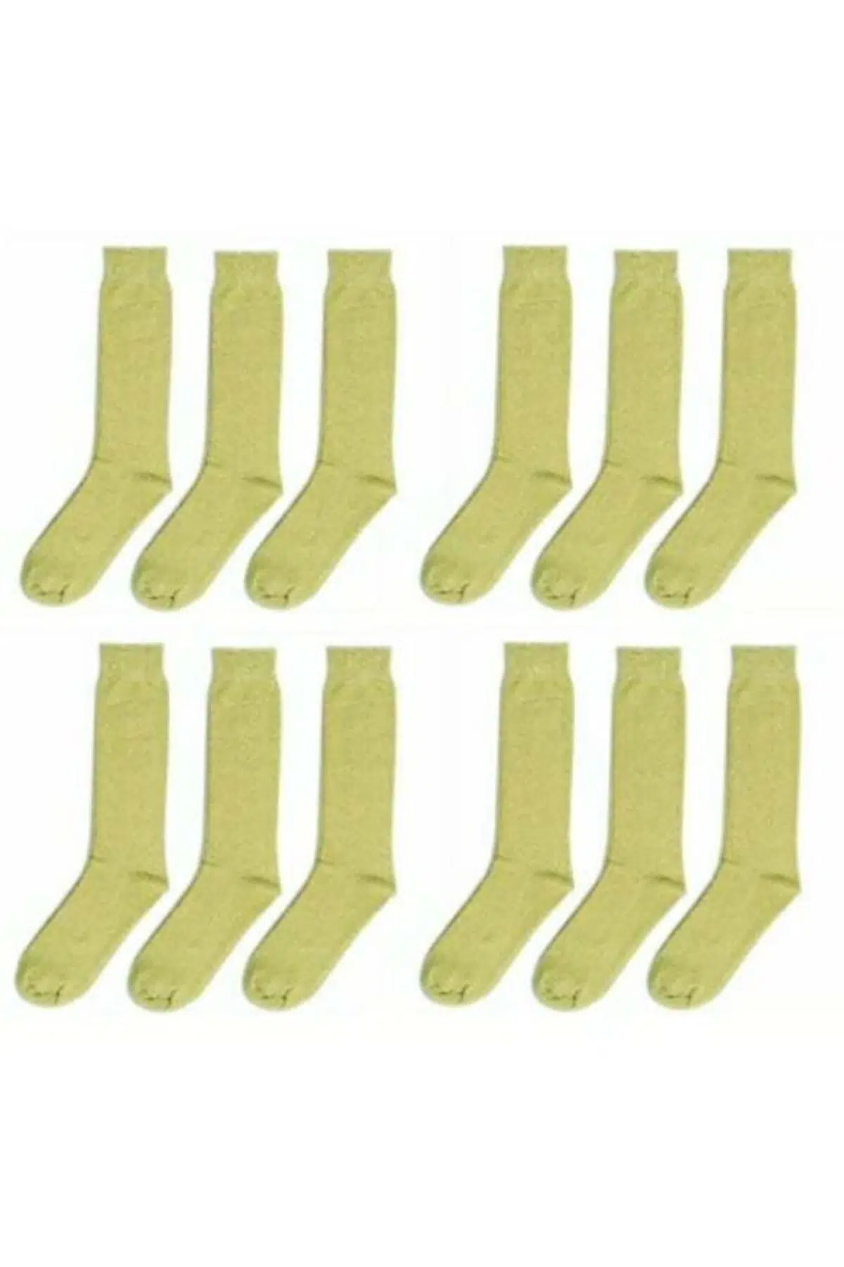 Askeri Kışlık Havlu Çorap Nano Yeşil (12 ÇİFT)