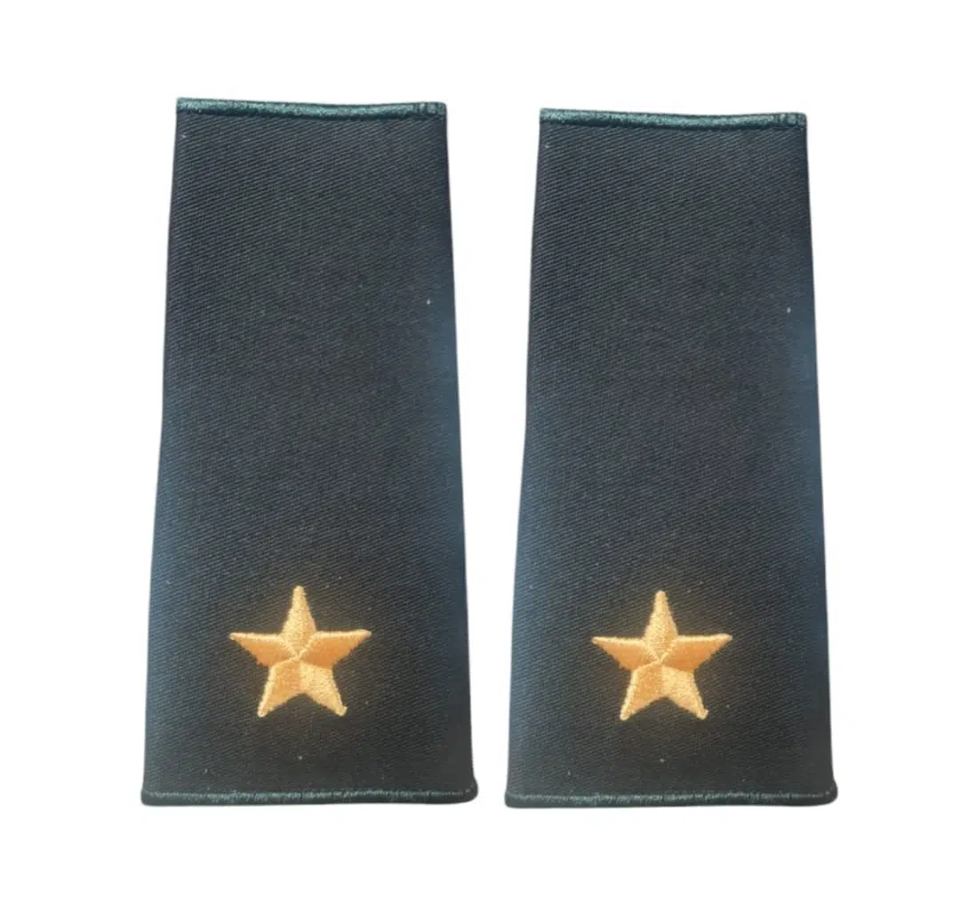 Teğmen Dahili Rütbe (Kara Kuvvetleri) - HArici Rütbe