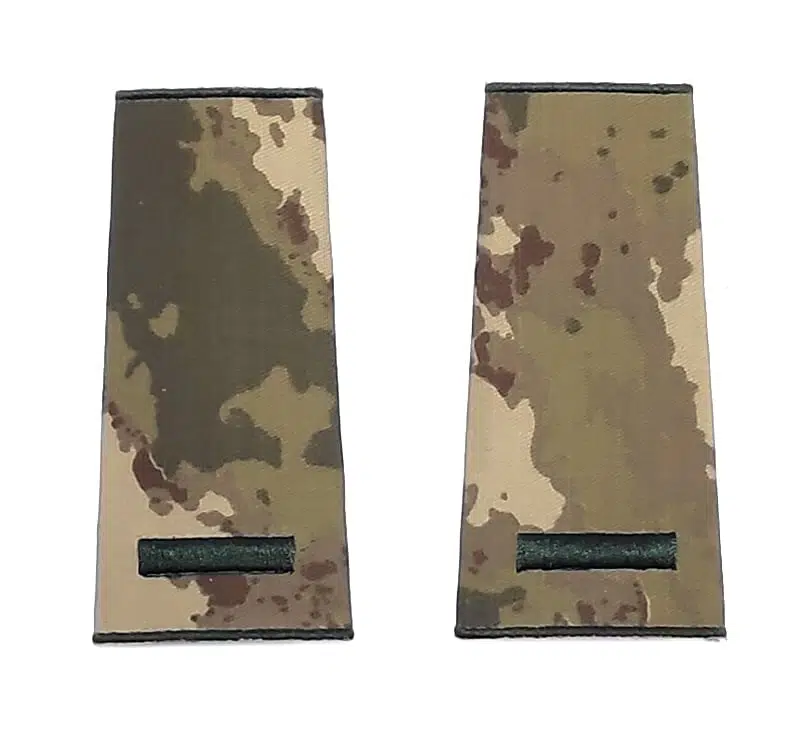 Asteğmen Kamuflaj Rütbe (Kara Kuvvetleri Yeni Kamuflaj )