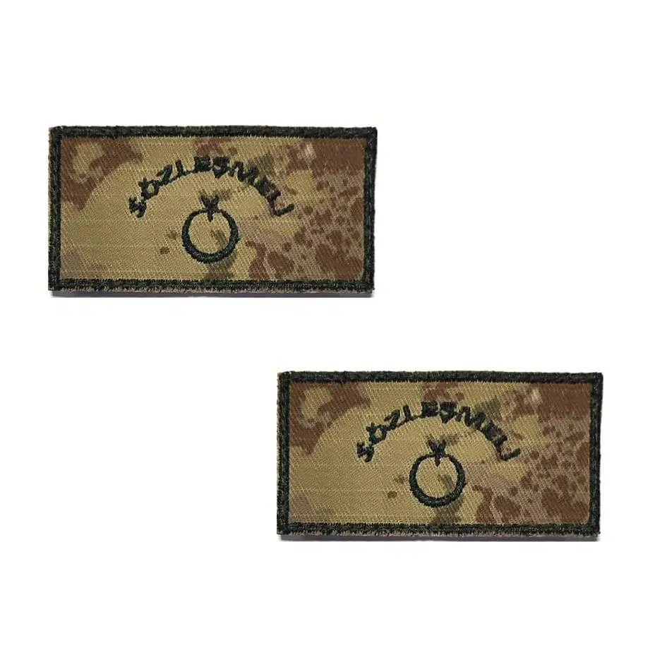 Sözleşmeli Er Tişört Rütbesi 2 Adet ( Kara Kuvvetleri Yeni Kamuflaj )