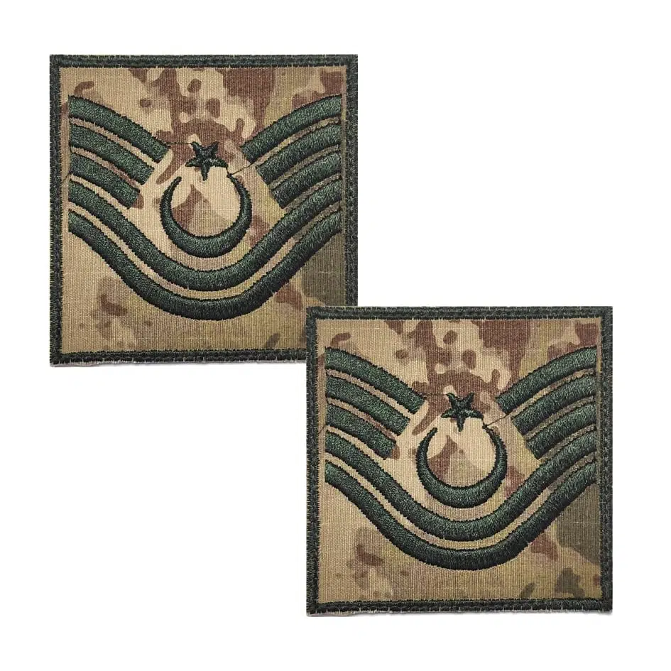 Astsubay Kıdemli Üsçavuş Kamuflaj Rütbe (Yeni Kamuflaj)