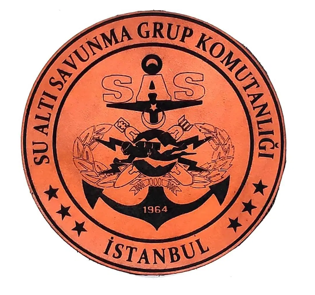 SAS Deri PEÇ SU ALTI SAVUNMA GRUP KOMUTANLIĞI- Arma - Patch