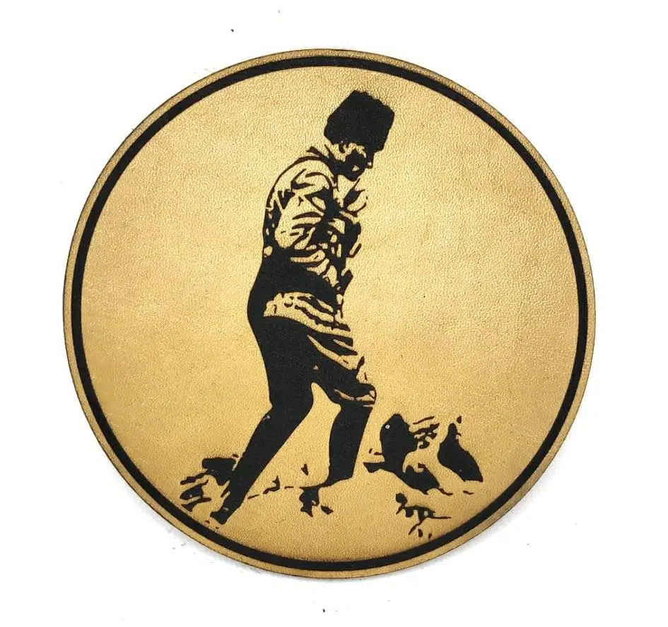 ATATÜRK KOCATEPE Deri PEÇ - Arma - Askeri Patch