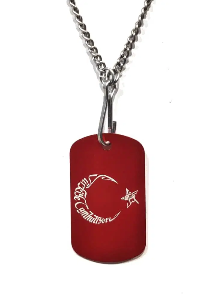 AYYILDIZ Renkli Künye (K.ATATÜRK)