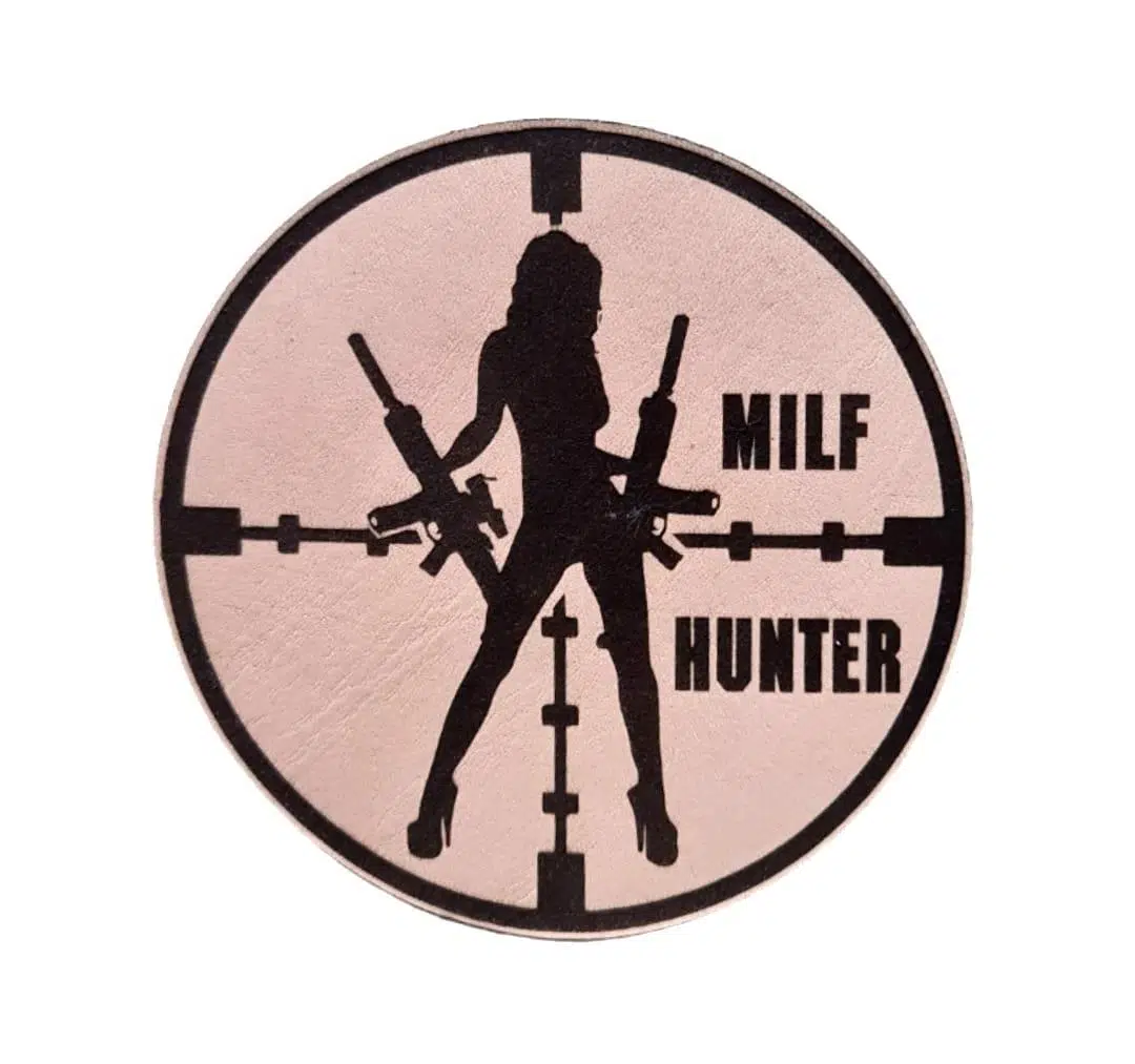 MILF HUNTER 2 Deri PEÇ -Arma - Leather Patch