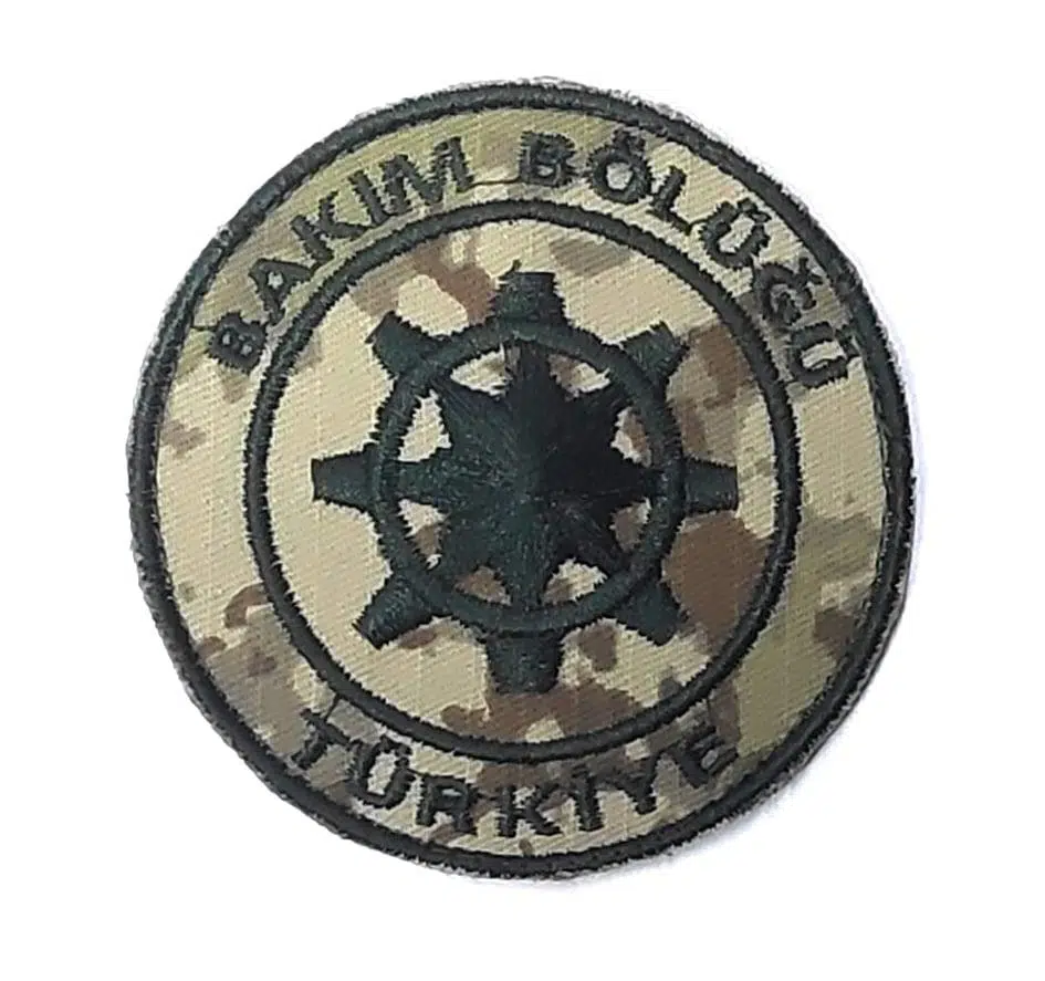 BAKIM TABUR KOMUTANLIĞI KAMUFLAJ PEÇ - Arma - Askeri Patch