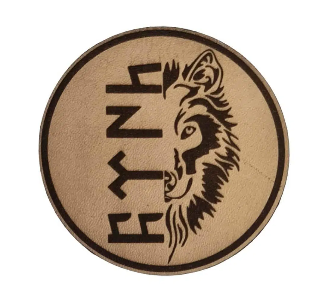 KURT GÖKTÜRKÇE TÜRK - Deri PEÇ - Arma - Askeri Patch