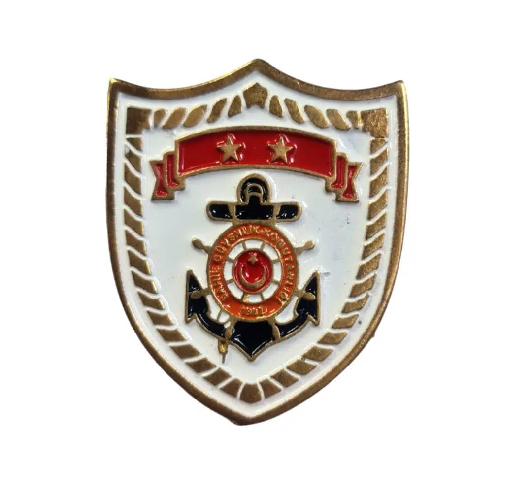 Cüzdan Rozeti - Sahil Güvenlik Metal Rozet