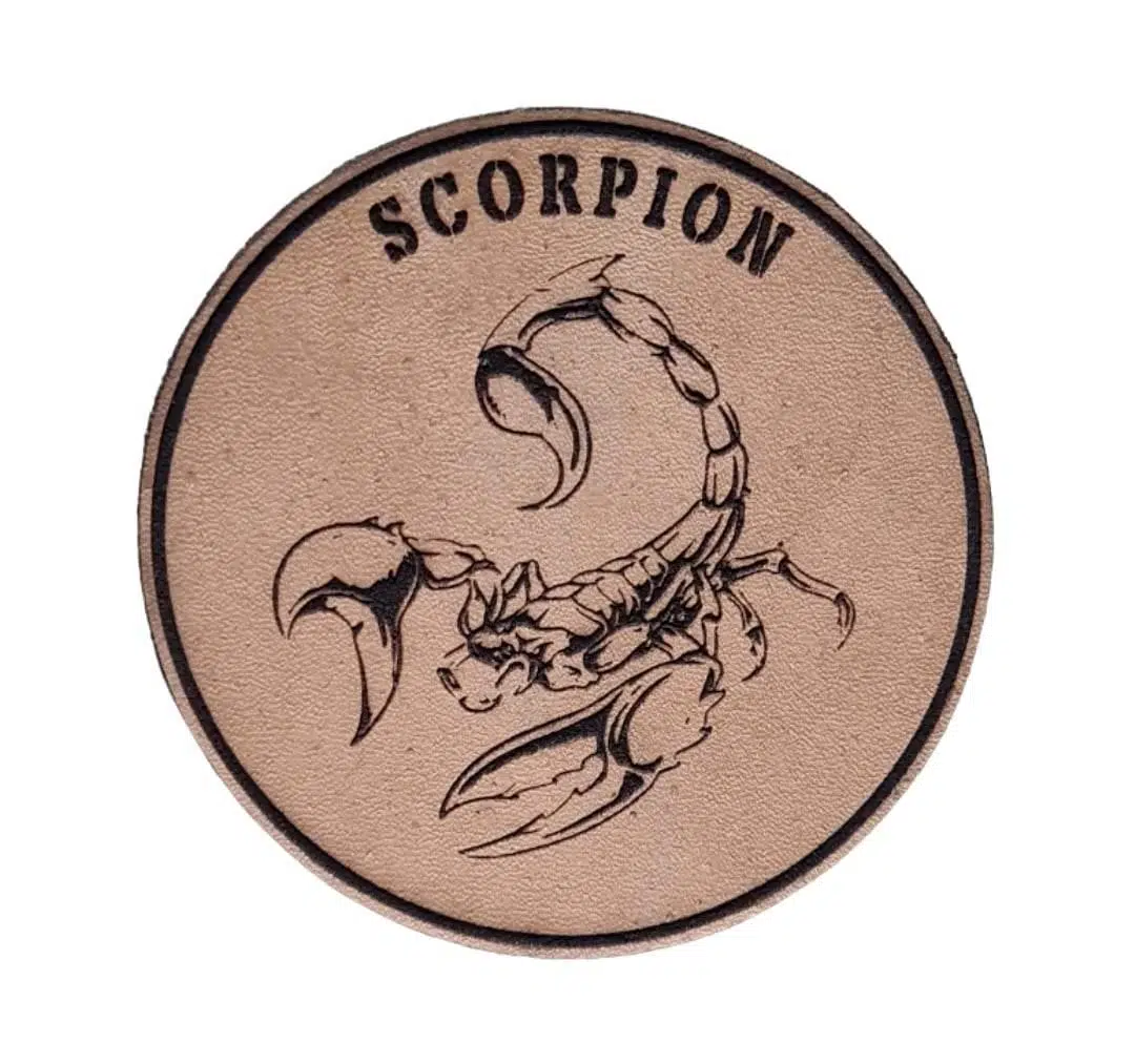 Akrep Deri PEÇ - Arma - Scorpion Leather Patch