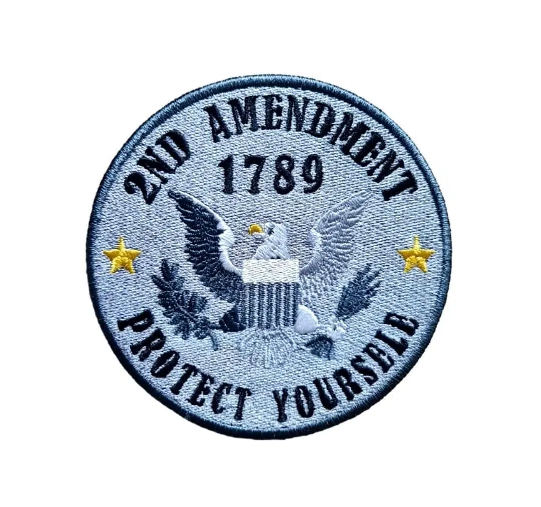 2nd Amendment Askeri Patch Yama Havacı Peç- PEÇ