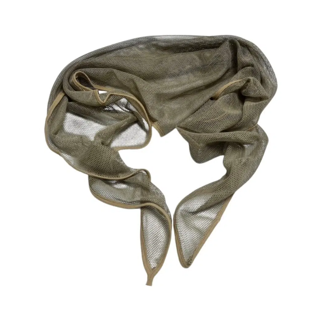 Çöl Rengi File Bandana - File Boyunluk - Sineklik - Çöl Rengi Atkı