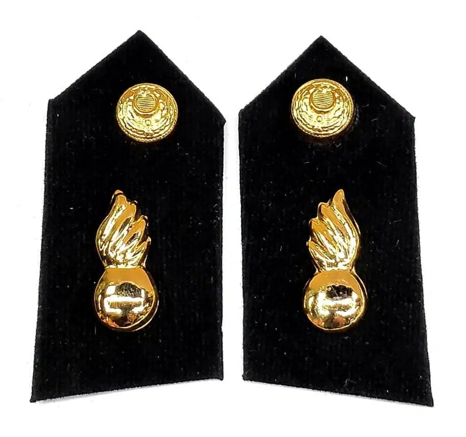 HARİCİ SUBAY MÜHİMMAT SPOLET - YAKA İŞARETİ