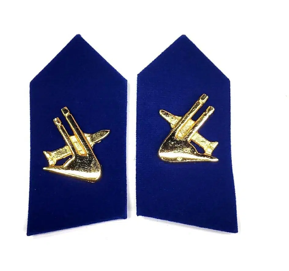 HARİCİ ASTSUBAY HAVA SAVUNMA SPOLET - YAKA İŞARETİ