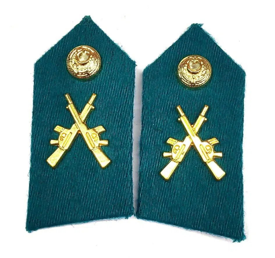 HARİCİ SUBAY PİYADE SPOLET - YAKA İŞARETİ