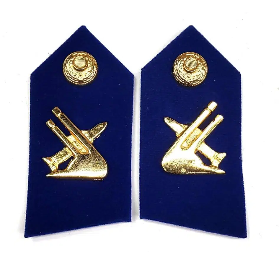 HARİCİ SUBAY HAVA SAVUNMA SPOLET - YAKA İŞARETİ