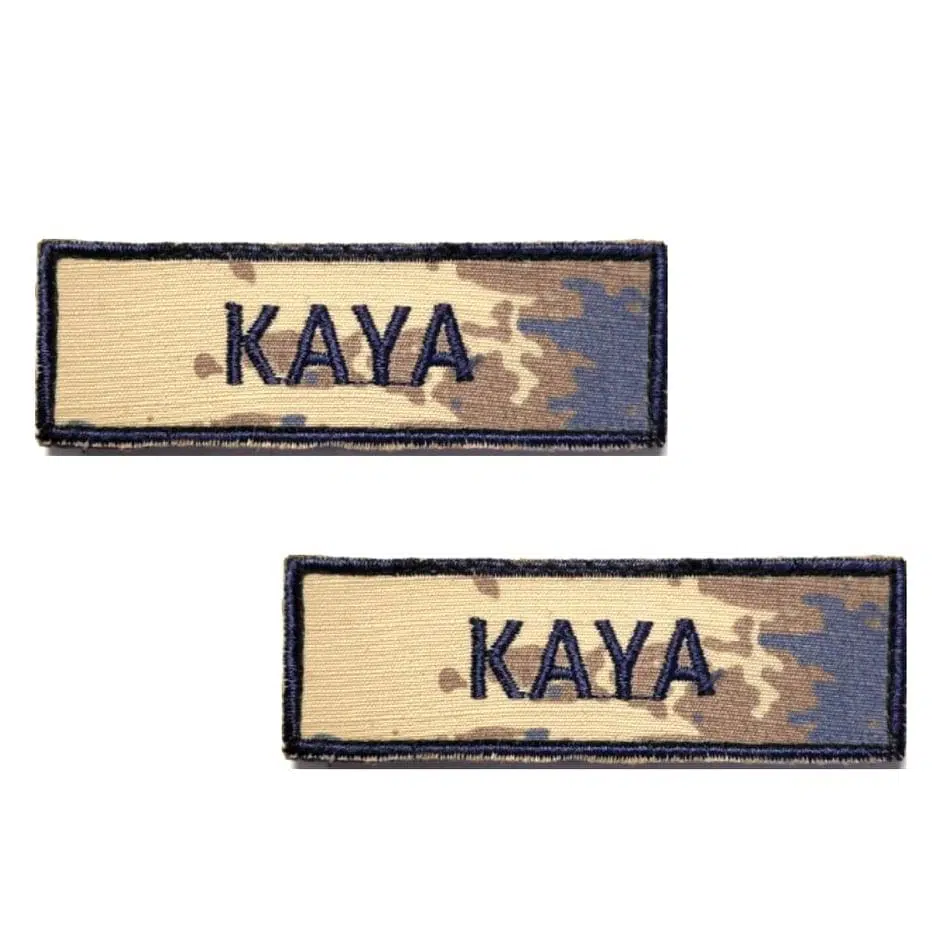 Hava Kuvvetleri 2019 Askeri Kamuflaj İsimlik - 2 Adet