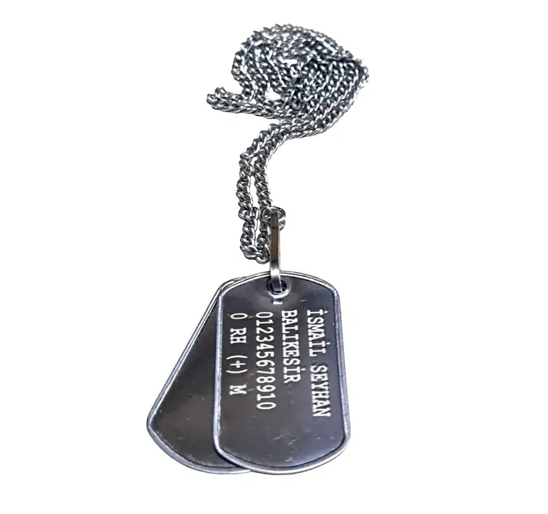 Hava Kuvvetleri Asker Künyesi