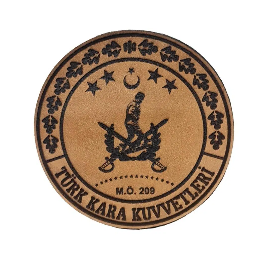 KARA KUVVETLERİ Deri PEÇ - Arma - Leather Patch