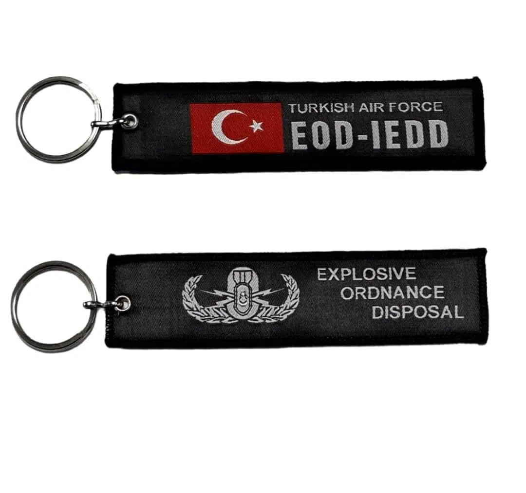 EOD Nano Örme Anahtarlık - Kumaş Anahtarlık