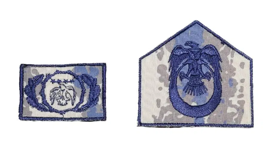 Hava Kuvvetleri Yeni Kamuflaj Güvenlik Brövesi + Bere kokartı