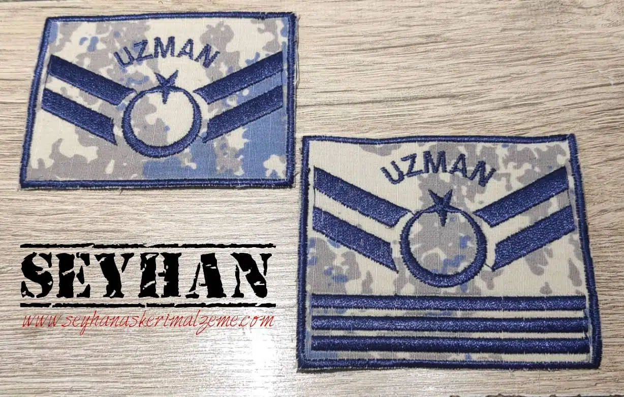 Hava Kuvvetleri Yeni Kamuflaj Uzman Çavuş Rütbeleri