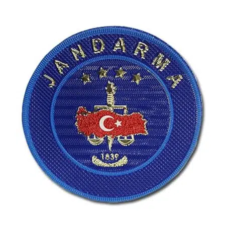 Jandarma Asayiş Arması Cırtlı Patch, Askeri Peç