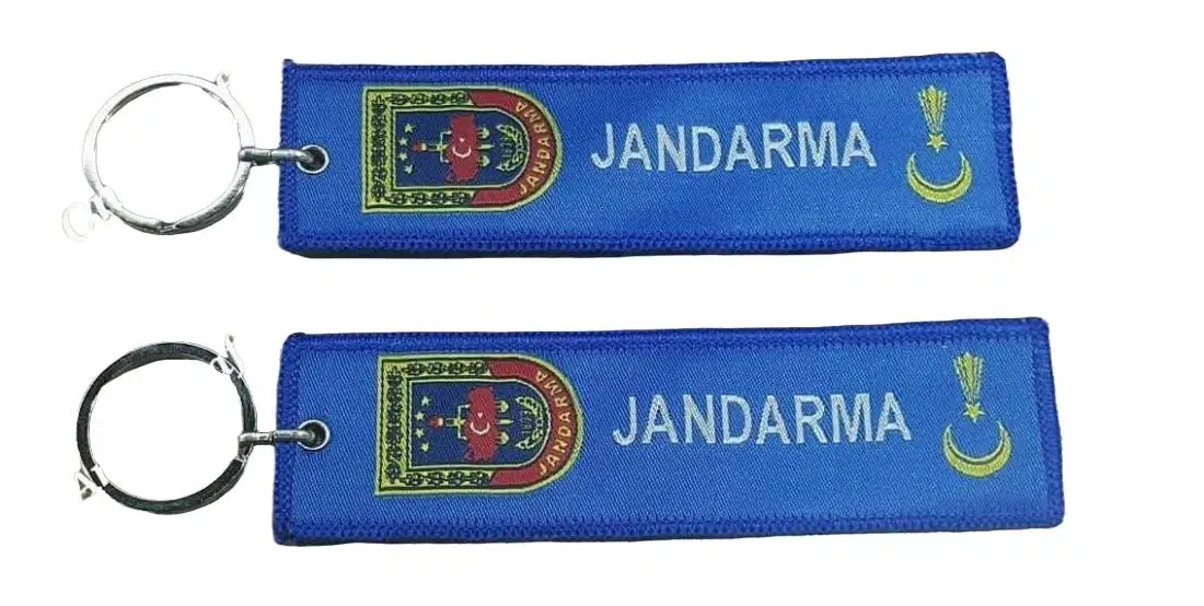 JANDARMA Nano Örme Anahtarlık - Kumaş Anahtarlık