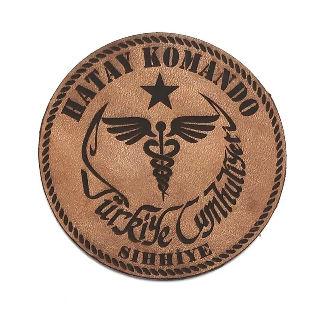 HATAY KOMANDO Deri PEÇ - Arma - Askeri Patch