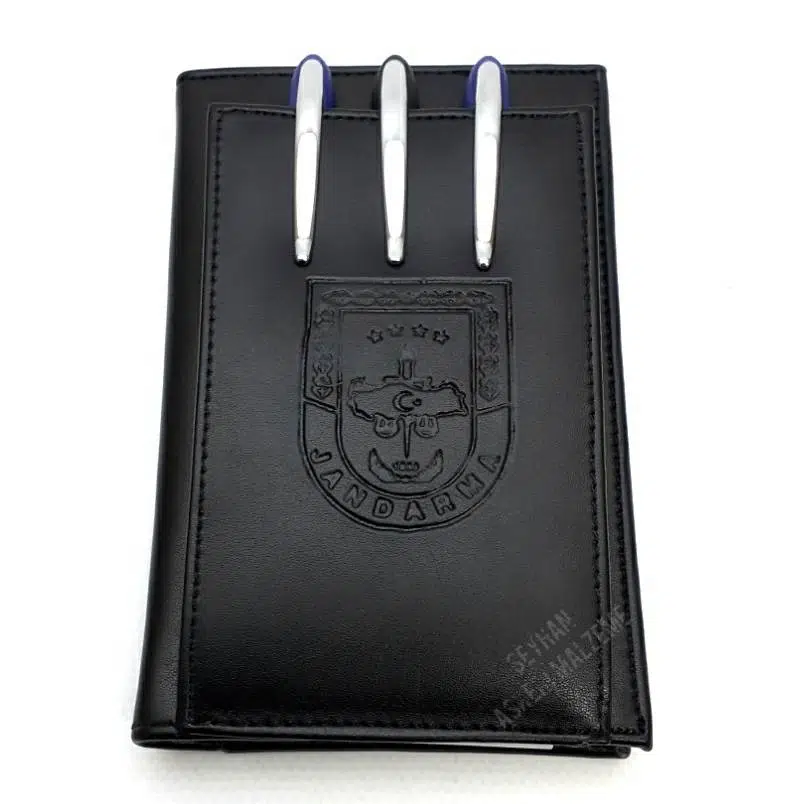 Kalemlikli Not Defteri Cüzdan & Notluk (Jandarma)