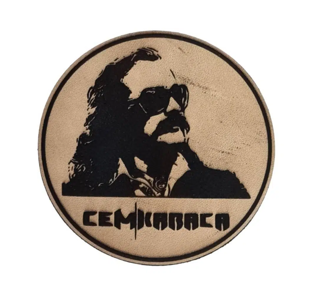 CEM KARACA - Deri PEÇ - Arma - Askeri Patch