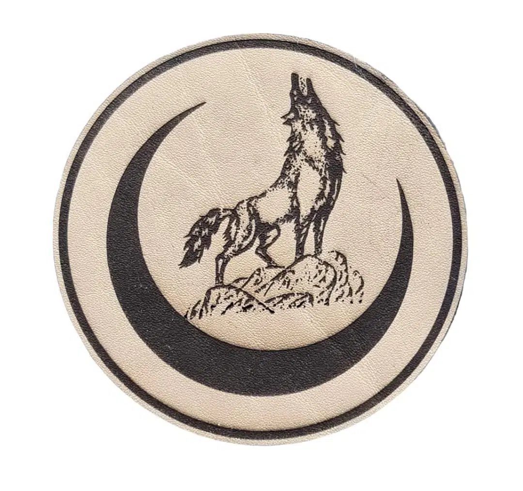 BOZKURT HİLAL Deri PEÇ - Arma - Askeri Patch