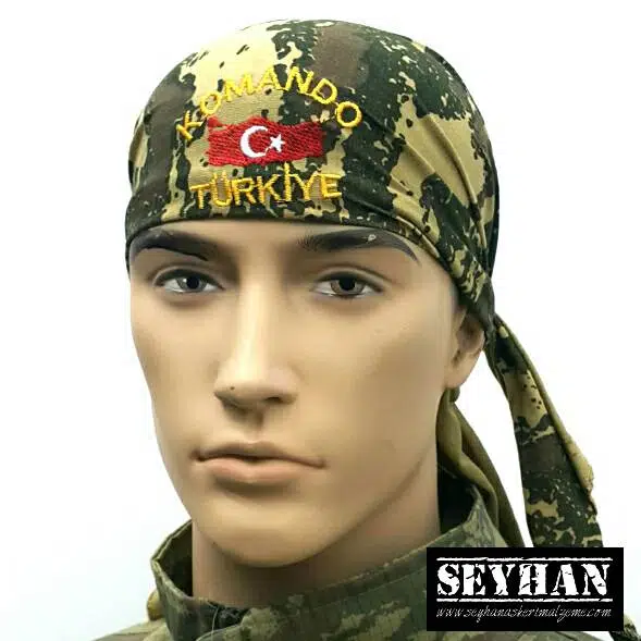 Komando Türkiye Bandana (Kamuflaj)