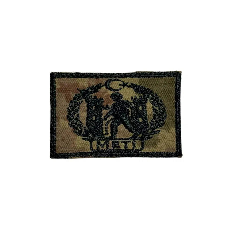 METİ Kamuflaj Bröve