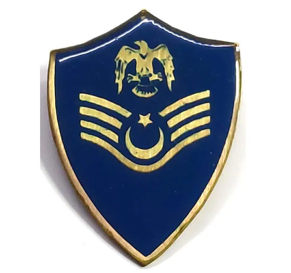 Minyatür Rütbe Astsubay Üstçavuş Hava Kuvvetleri Sağlık Sınıfı