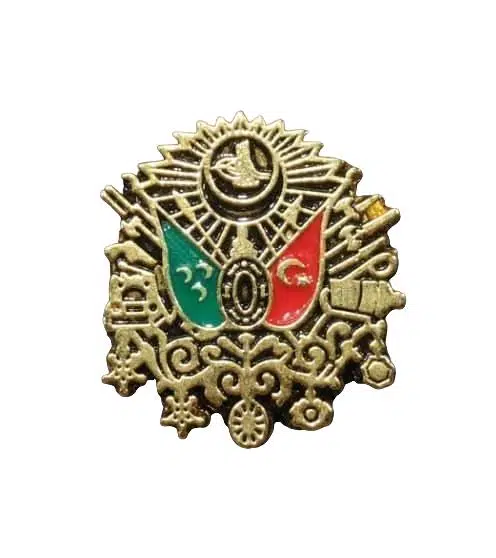 Osmanlı Devlet Arması Yaka Rozeti
