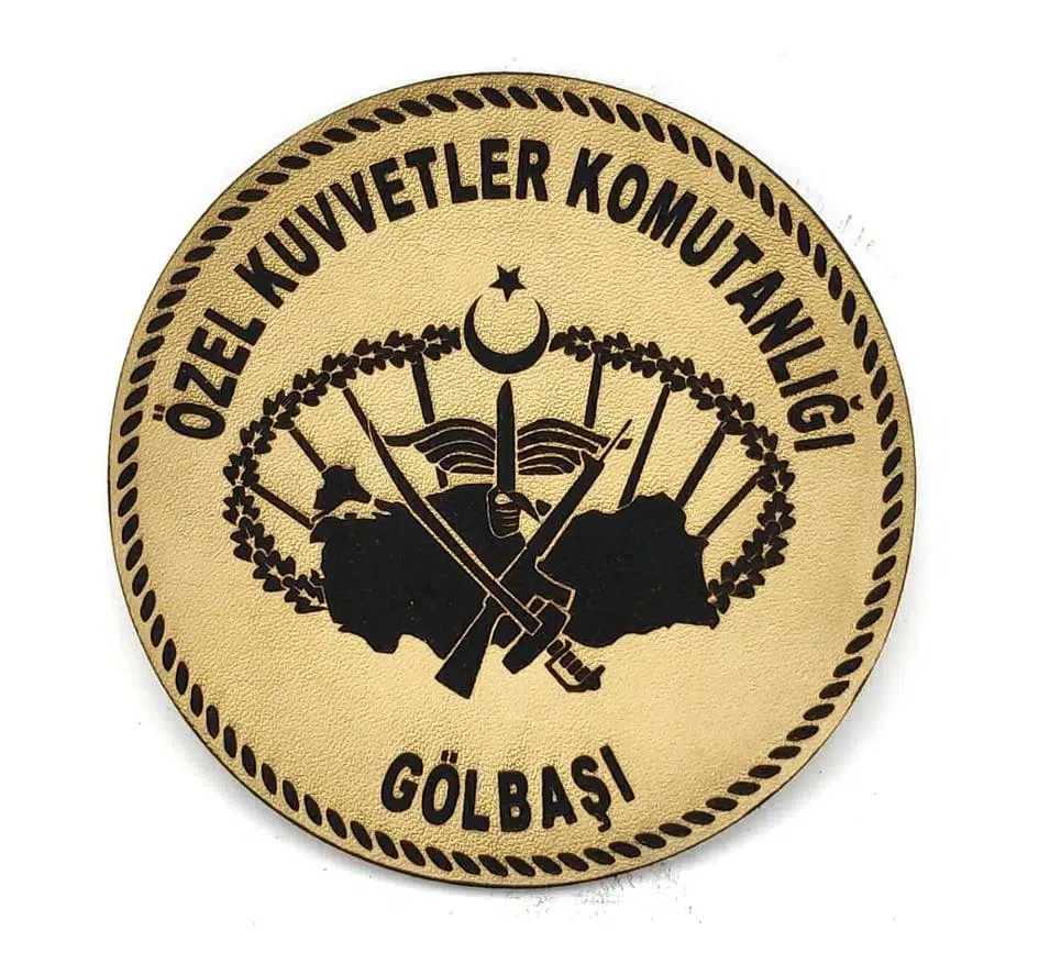 ÖZEL KUVVETLER Deri PEÇ- Arma - Patch