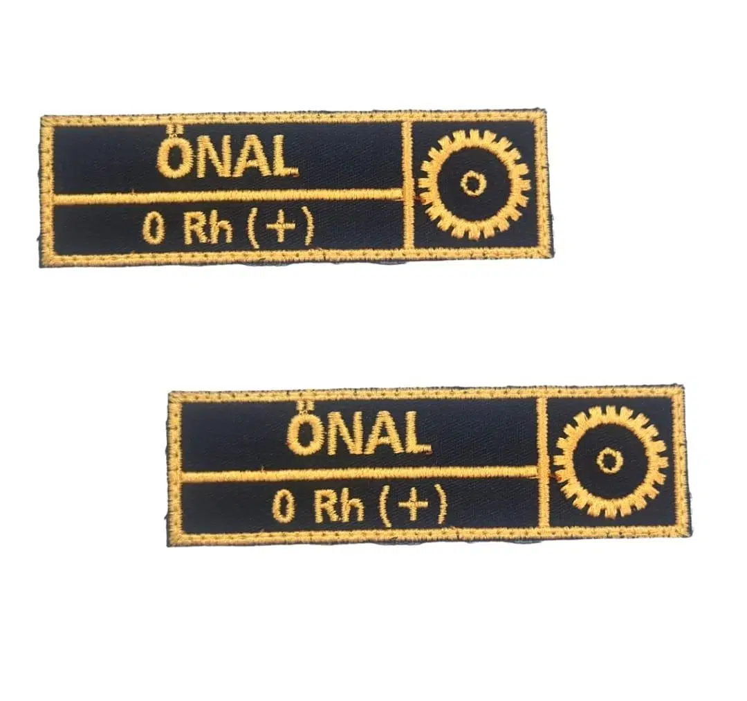 DENİZ KUVVETLERİ LACİVERT İSİMLİK 2 ADET