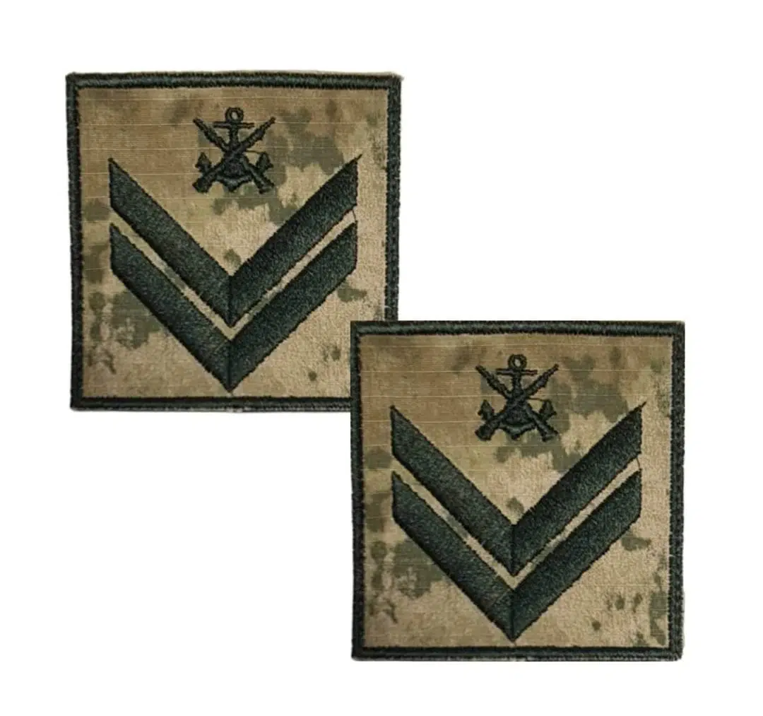 Piyade Çavuş Rütbesi - Deniz Kuvvetleri Kamuflaj