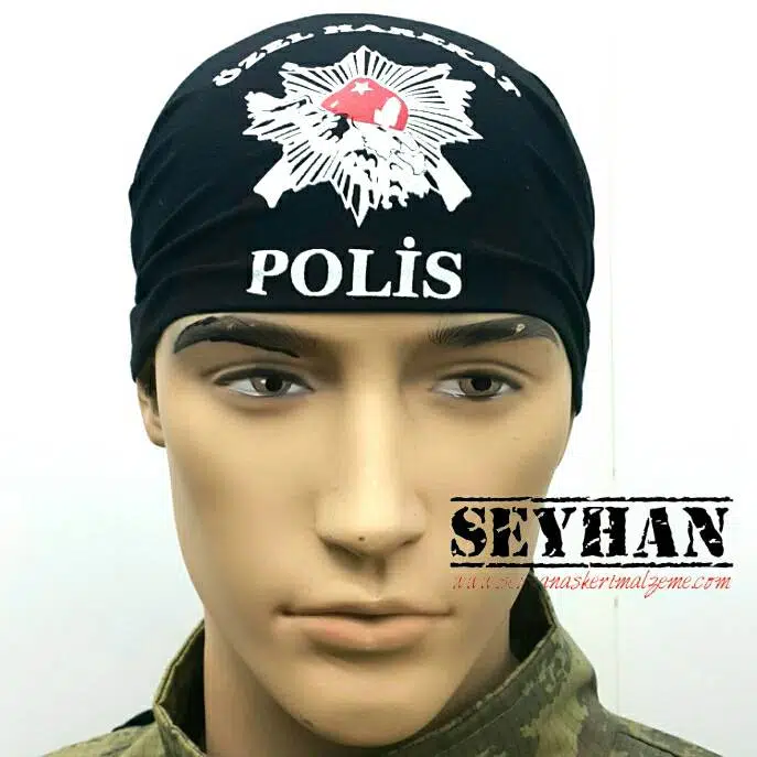 Polis Özel Harekat Bandana (Siyah)