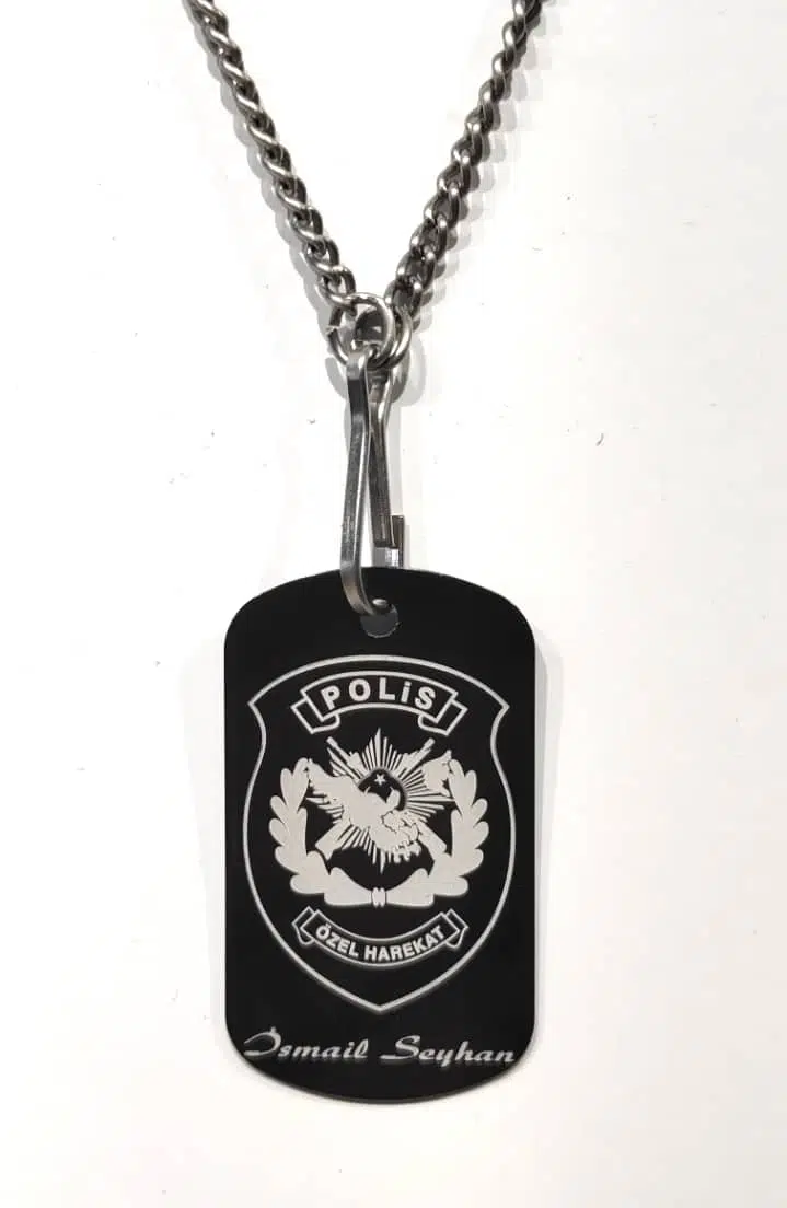 POLİS ÖZEL HAREKAT (PÖH) Renkli Künye