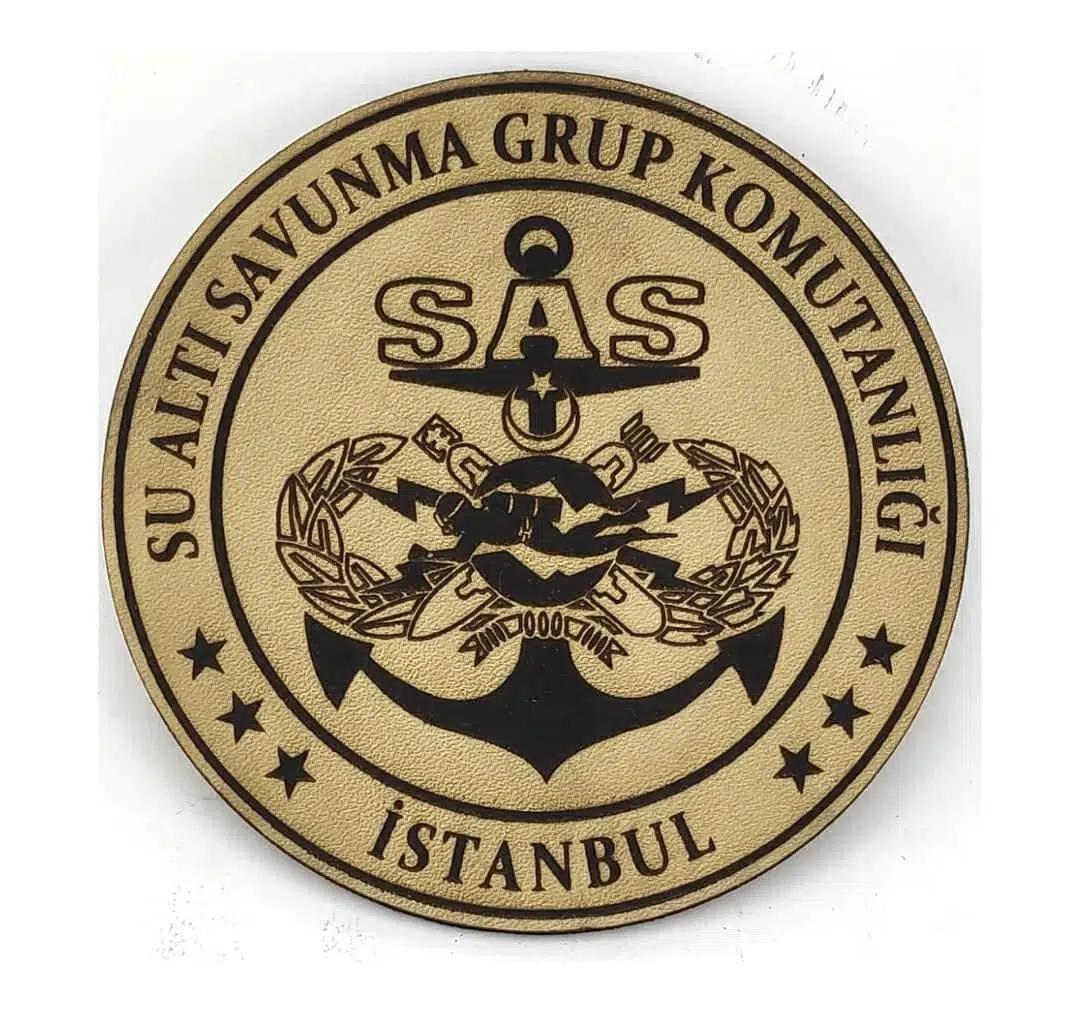 SAS Deri PEÇ SU ALTI SAVUNMA GRUP KOMUTANLIĞI- Arma - Patch